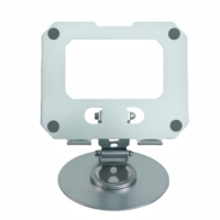 Support de tablette pliable réglable en acier au carbone, antidérapant, en silicone, angle 360/180 degrés, WZ-610