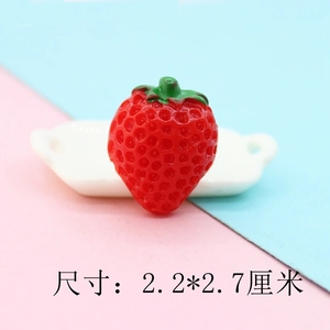 Artificielle fraise, raisin, pastèque, banane, <span class=keywords><strong>orange</strong></span>, résine fruits accessoires flatback artisanat - Product Image 5