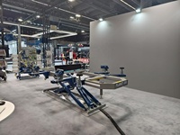 Machine de redressage de châssis Uniliner UL-300 certifiée CE pour carrosserie légère, réparation de carrosserie automobile, capacité de levage 3T