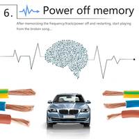 BQCC Autoradio 12V 1DIN Promotionnel Classique FM USB AUX BT Lecteur MP3 Stéréo Radio Enregistreur de Musique pour BMW
