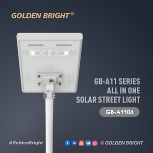 Farola Solar Exterior Impermeable Golden Bright de 50W LED con Panel Solar GB-A1104 - Product Image 2