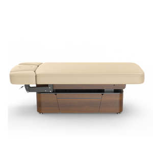 Lynn-Heaven Meubles de salon de luxe Zingana Placage Réglage électrique Visage Cosmétique Beauté Massage Lit SPA Table de traitement - Product Image 5