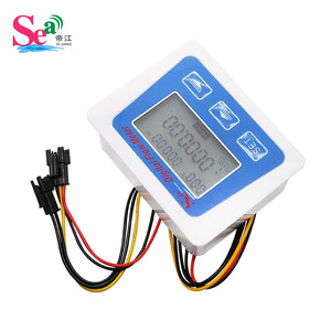 Medidor de Agua Electrónico ZJ-LCD-S2 con Pantalla Totalizadora, Sensor de Flujo de Acero Inoxidable DN20 de 1-30L/min, Sensor de Temperatura NTC 50K - Product Image 2