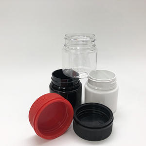 Wholesale 60ml PET Plastic Containers for Sugar Candy <b>Cookie</b> Storage Smell Proof Food Grade Screw Cap <b>Jar</b> - Product Image 3