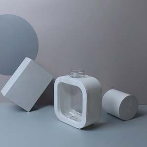 Tùy chỉnh công suất lớn 300ml 500ml chai dầu gội đầu đầy màu sắc chai nhựa với bơm Lotion điều hòa - Product Image 4