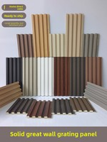 Offre Spéciale – Panneau Mural Cannelé en PVC Effet Grande Muraille – Revêtement Mural Intérieur Étanche à Installation Facile avec Système Clic – Idéal pour Mur d'Accent TV et Décoration de Plafond