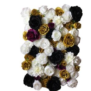 Mur d'hortensias artificiels, 40x60cm, fausses fleurs, pour un mariage, pour décorer une fenêtre - Product Image 4