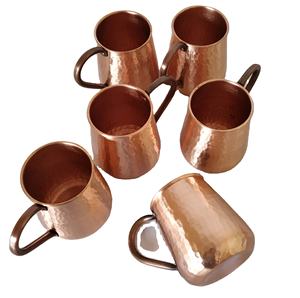 Jarra de Cerveza de Cobre Puro de Primera Calidad, Jarra de Cerveza o Vaso de Vino Artesanal Hecho a Mano en India, de Alta Calidad y Gran Venta - Product Image 3