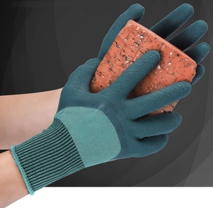 Gant de travail en caoutchouc King avec mousse, antidérapant et respirant, adapté aux chantiers de construction et durable, gant de sécurité - Product Image 3