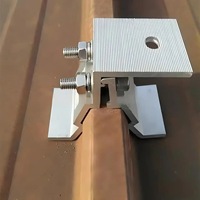 Accessoires en alliage d'aluminium haute résistance pour systèmes de panneaux solaires au sol – Matériel de fixation pour structures photovoltaïques