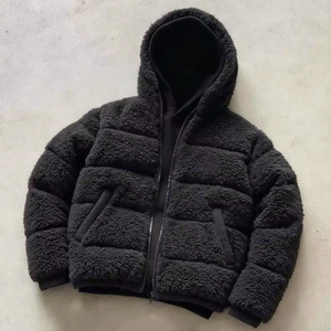 เสื้อผ้าบุขนสำหรับผู้ชาย ชุดกำมะหยี่ เสื้อแจ็คเก็ตบอมเบอร์ขนเป็ด ผ้าคลุมศีรษะขนแกะ ผ้าแคนวาส ขนห่าน ผ้าฟลานเนล ผ้าขนสัตว์ เสื้อสเวตเตอร์ขนฟู - Product Image 2