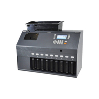 CS-900 Clasificadora y Envolvedora Automática de Monedas de Alta Velocidad Máquina Contadora de Monedas para Caja Registradora Multidivisa