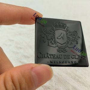 Tùy Chỉnh In Dập Nổi Vàng Kim Loại Dán Nến Jar Logo Tự Dính Bền In Nhôm Màu Đen Nhãn Hiệu Cho Jar - Product Image 3