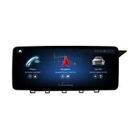 Autoradio d'usine 12,3 pouces RHD pour BENZ 2013-2015 GLK, kits de panneaux de tableau de bord pour autoradio Android, accessoires écran Android