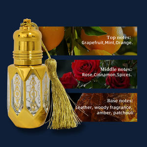 Perfume de Oriente Medio, perfume árabe para hombre, alta concentración, fragancia floral y frutal, sin alcohol, larga duración, venta al por mayor. - Product Image 5