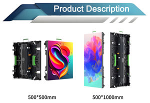 Pantalla LED Publicitaria Modular P3.91 con Fuente <span class=keywords><strong>de</strong></span> Alimentación Segura para <span class=keywords><strong>Alquiler</strong></span> <span class=keywords><strong>en</strong></span> Centros <span class=keywords><strong>de</strong></span> Conferencias - Product Image 2