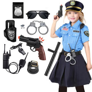 Costume da Sceriffo <span class=keywords><strong>per</strong></span> Bambini all'Ingrosso, Kit <span class=keywords><strong>per</strong></span> Ragazzi e Ragazze, Outfit da Poliziotto <span class=keywords><strong>per</strong></span> Halloween, Costume <span class=keywords><strong>per</strong></span> la Giornata delle Carriere TV e Cinema - Product Image 1