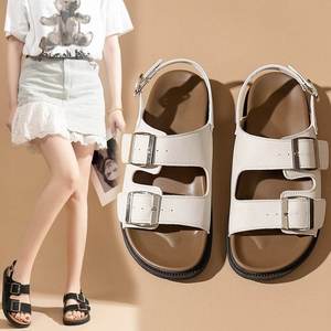 Sandales d'extérieur en PVC à bout ouvert pour femmes, antidérapantes, à talon épais, vente en gros - Product Image 2
