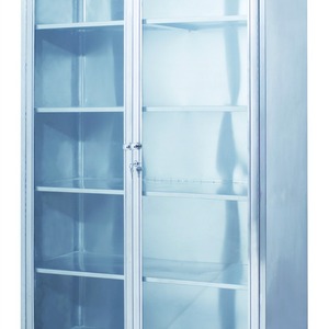 Guangzhou Xilehuan Medical Equipment Co., Ltd. Stainless Steel Instrument <b>Cabinet</b> SLV-D4010 5 Floors <b>Storage</b> Office Use - Product Image 2