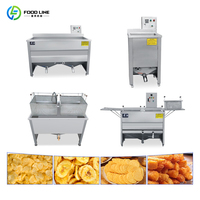 Automatische productielijn voor frieten en aardappelchips