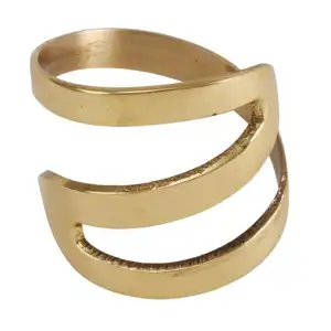 Twisted Metal Napkin Ring for wedding party modern classical new napkin ring Supplier from India