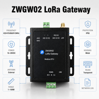 Dispositivos de comunicación inalámbrica IoT, puertas de enlace inteligentes, compatible con LoRa RS485. Modbus RTU. Protocolo serial privado. Módulo LoRa