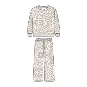 Vêtements pour bébés filles en gros, ensembles de vêtements d'automne pour filles, camouflage de chasse, imprimé léopard - Product Image 6