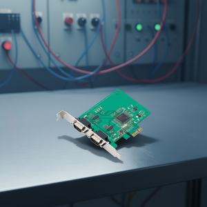 Placa de conexión en serie Moxa Cp-102e Pci Express de 2 puertos Rs-232 para uso industrial - Product Image 3