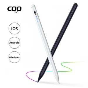 Yüksek kaliteli Metal çeşitli renkler tablet stylus kalem dokunmatik ekran kalemi için iphone/ipad/ISO/android/Windows