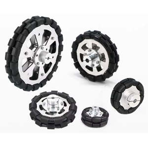 Roue omnidirectionnelle en métal à prix abordable pour voiture robot, pièces de bricolage, pneus, roues anglaises, catégorie de produits - Product Image 6