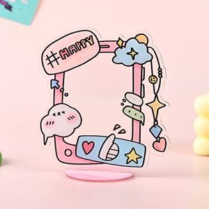 Design Custom Eco-friendly Acrylic Keychain 3D Anime Character Style Acrylic Standee <b>Gift</b> <b>Set</b> - Product Image 5