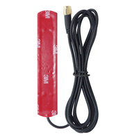 Antenne patch 4G LTE 698-2700 MHz à gain élevé avec support adhésif extérieur pour routeur cellulaire et amplification du signal