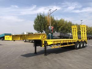 Remolque de Plataforma Baja, Remolque de Cama Baja, Semirremolque Cerrado de Plataforma Baja para Camionetas - Product Image 2