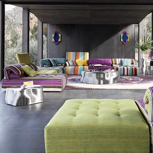 أثاث غرفة معيشة 3 مقاعد فاخرة حديثة لردهة غرفة معيشة بشكل بيضاوي أريكة عصرية خضراء زمردية اللون - Product Image 4