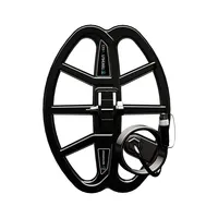 Détecteur de métaux souterrain portable V60 noir, outil de détection à point fixe, professionnel pour la chasse au trésor et la prospection en extérieur