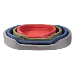 Lit pour animaux de compagnie universel amovible lavable quatre saisons Design en os Tapis double face séparé Chat résistant aux rayures et aux morsures - Product Image 5