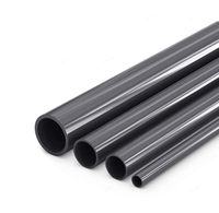 Orange rigide 63 75 90 110 200mm 4incn 5 pouces 6 pouces UPVC fil électrique conduit conduit PVC électrique conduit tubage tuyau liste de prix