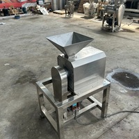 Industriële fruit- en groentepit-, meng- en pulpmachine voor kersen, mango's, longans, pruimen en pruimen, roestvrij staal, 380V, 1500W, 1 jaar garantie