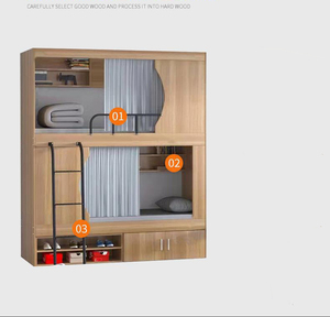 Современный дизайн, гарантия качества, все включено кровать для семейных студенческих гостиниц или школ, прочные металлические двухъярусные кровати - Product Image 4