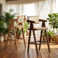 Chaises de bar de luxe modernes, hauteur de comptoir personnalisée, pour la maison, la cuisine, l'îlot de petit-déjeuner, le restaurant, la salle à manger