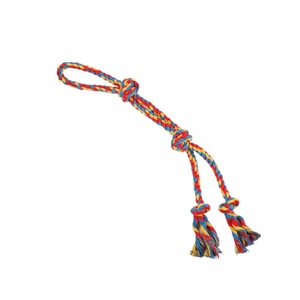Jouet en corde de coton durable pour chiens de taille moyenne à grande, jouet à mâcher pour les dents, jouet d'entertainment pour chien - Product Image 4