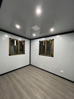 Maison extensible de 20 pieds et 40 pieds utilisée comme bureau à domicile, conteneur habitable, maison en boîte extensible avec salle de bain et cuisine intégrées