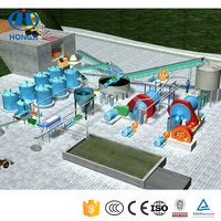Kit de machine d'extraction d'or Séparateur d'or de roche Usine 10t