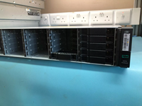 HPE D3710 kandang Q1J10B atau Q1J10A 24SFF penyimpanan 25 2.5 "Bay SAS SATA SSD 12 Gb/s rak Mount Storage Array
