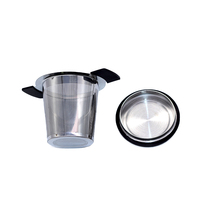 Infusor de Té Portátil de Acero Inoxidable 304 de Alta Calidad y Ecológico con Asa