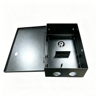 Armoire murale personnalisée OEM, boîtier électrique en acier et aluminium pour usage extérieur, boîte de distribution d'énergie en tôle anti-poussière et étanche