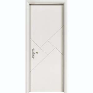 Promotion Porte en MDF pour bâtiment commercial, appartement, maison, intérieur de pièce, série Flush, placage bois, porte en bois MDF - Product Image 2