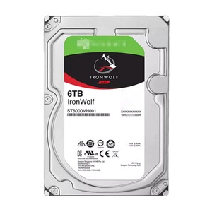 ST IronWolf 6 To 3.5 HDD <span class=keywords><strong>ST6000VN001</strong></span> 5400 RPM 256 Mo Cache SATA 6 Gb/s Disque dur interne Serveur de stockage NAS - Product Image 1