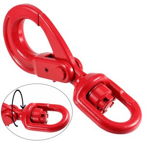 Công nghiệp nặng cần cẩu lớn móc 1t-11t nâng xoay trượt móc thép hợp kim <span class=keywords><strong>S</strong></span> Loại 2t 3t 5t 7t - Product Image 3
