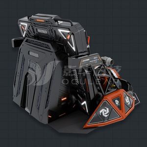 Equipo de Máquina de Juegos de Realidad Virtual Todo en Uno, Máquina Comercial para Viajes, Gran Proyecto de Entretenimiento 360 °   Teatro Volador Tormenta Giratoria - Product Image 3